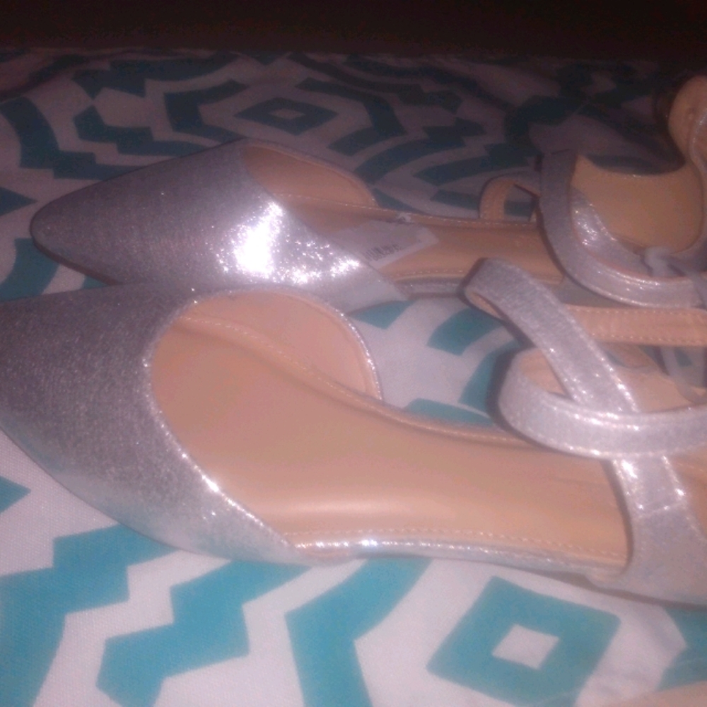 Shimmery sandals